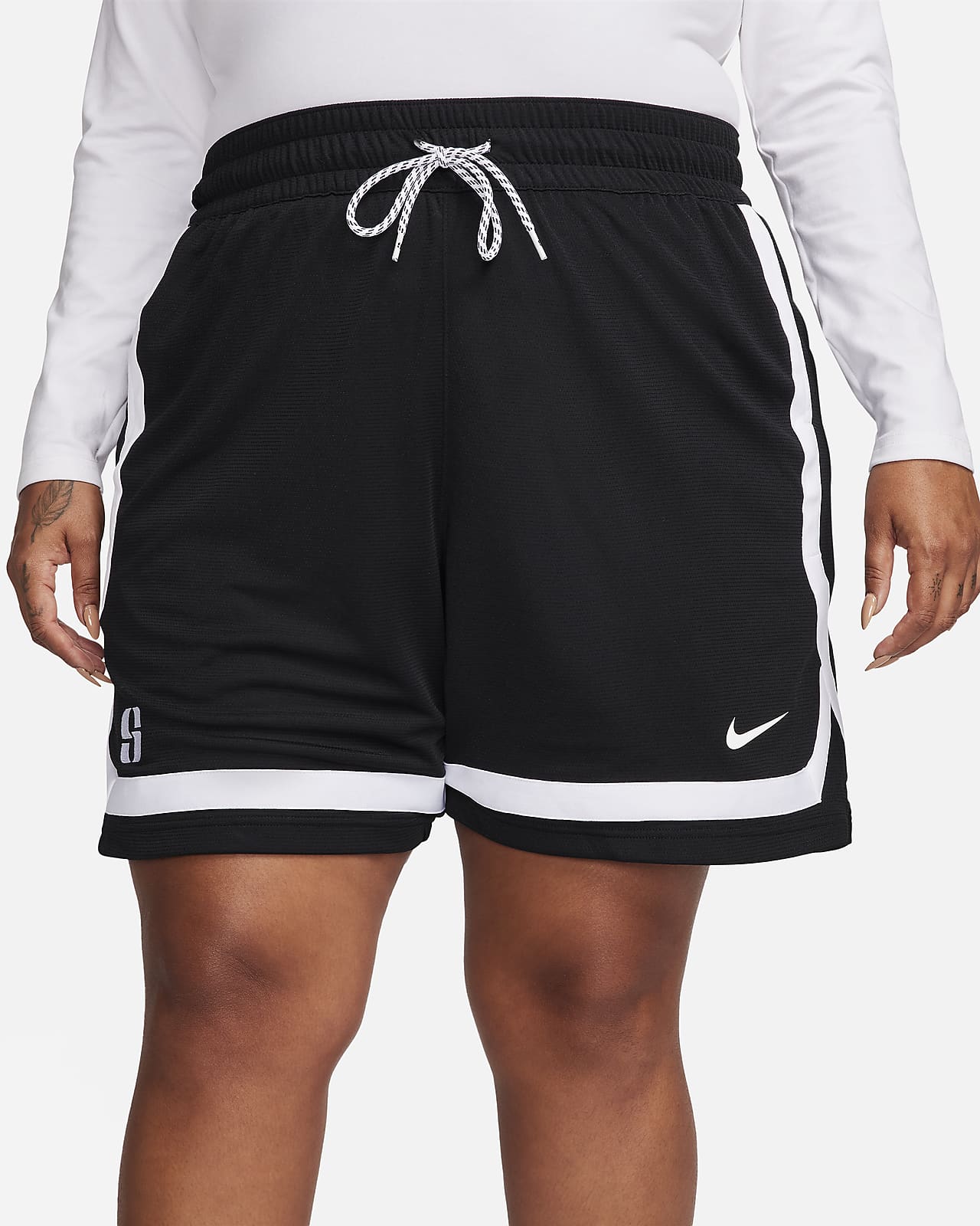 Sabrina Dri-FIT Basketball Shorts (Plus Size)