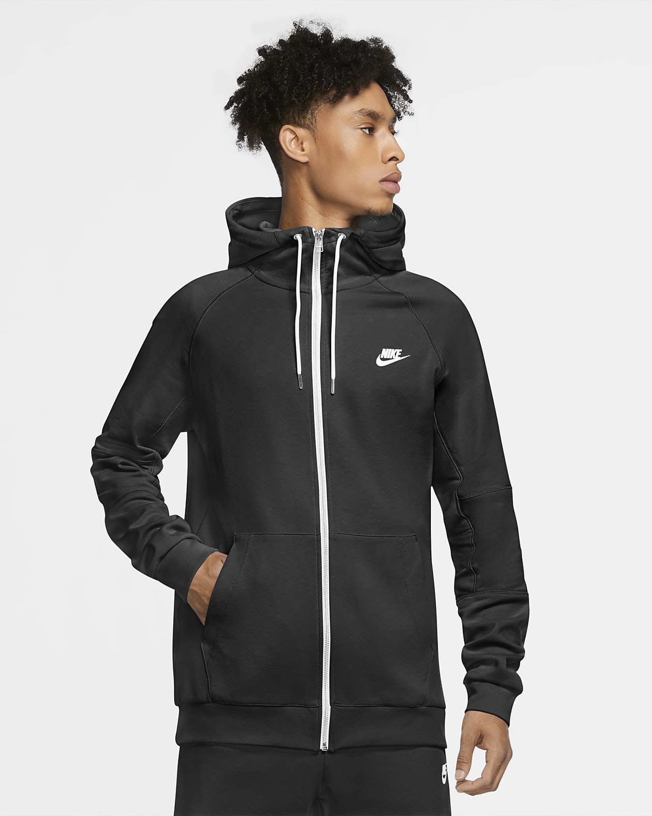 Full-Zip Fleece Hoodie. Nike 