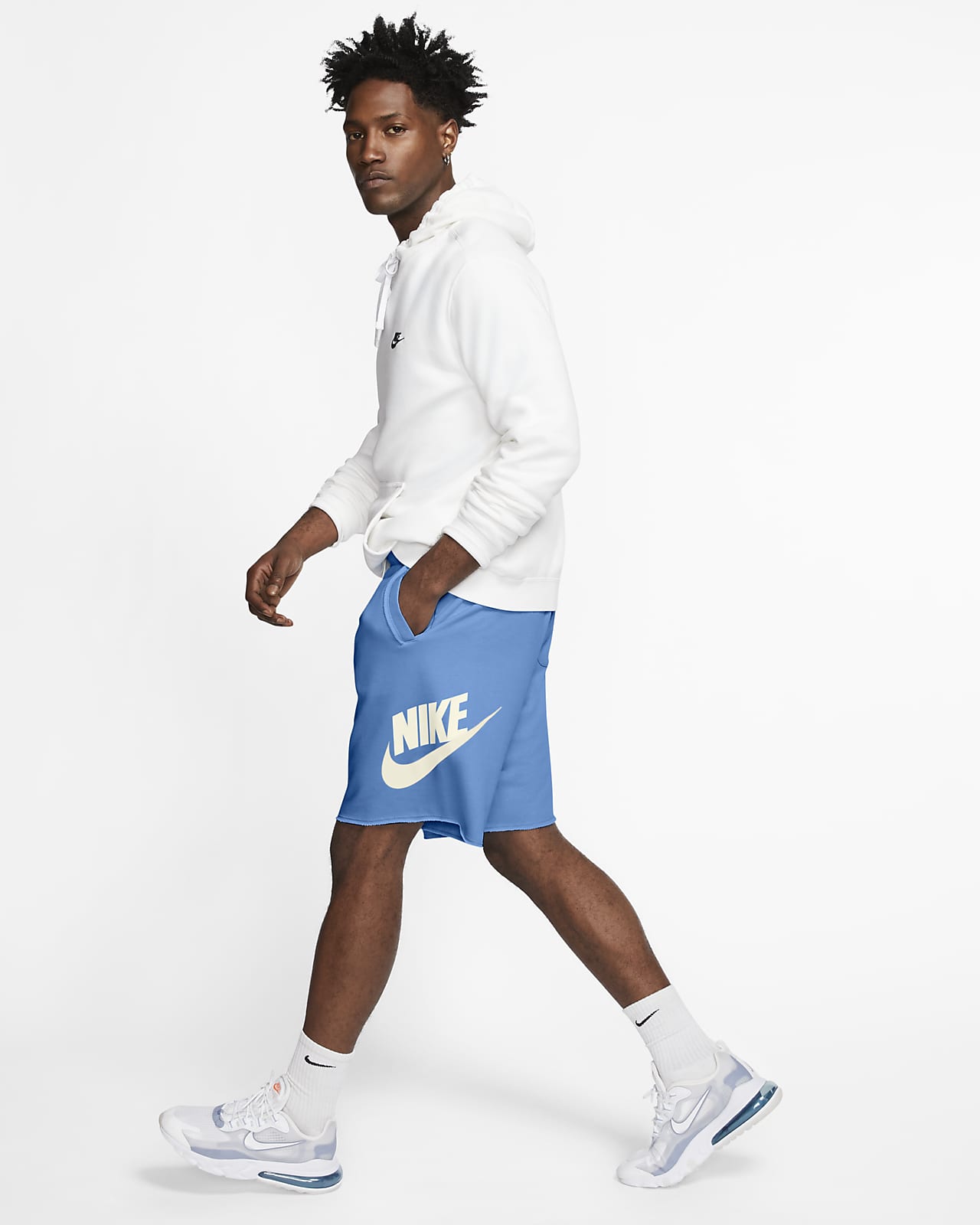 nike french terry alumni shorts