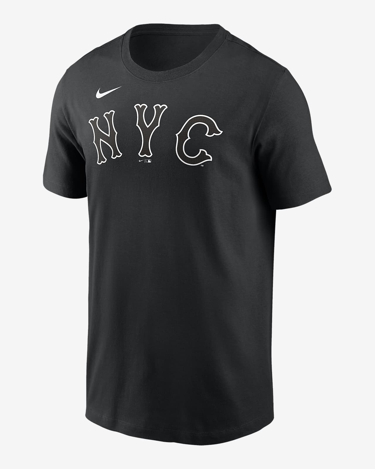 New York Mets City Connect Wordmark Men's Nike MLB T-Shirt