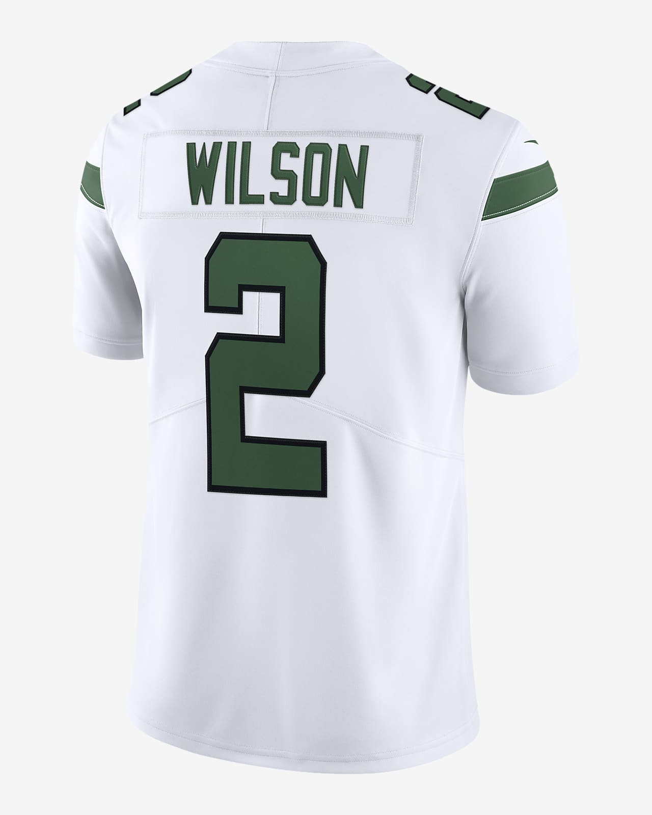 Men's Nike Zach Wilson Stealth Black New York Jets Vapor Limited Jersey