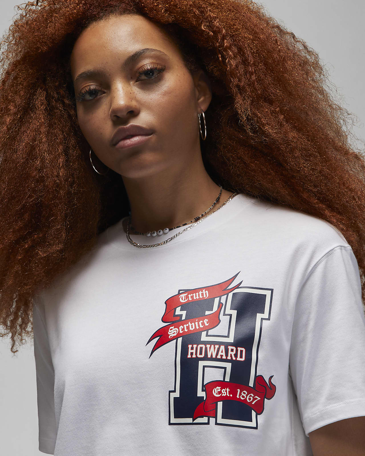 Jordan x Howard University Women's Graphic T-Shirt. Nike.com