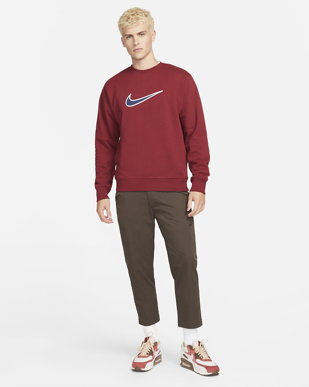 Nike Sportswear Swoosh Sudadera de chándal de tejido Fleece - Hombre. Nike  ES