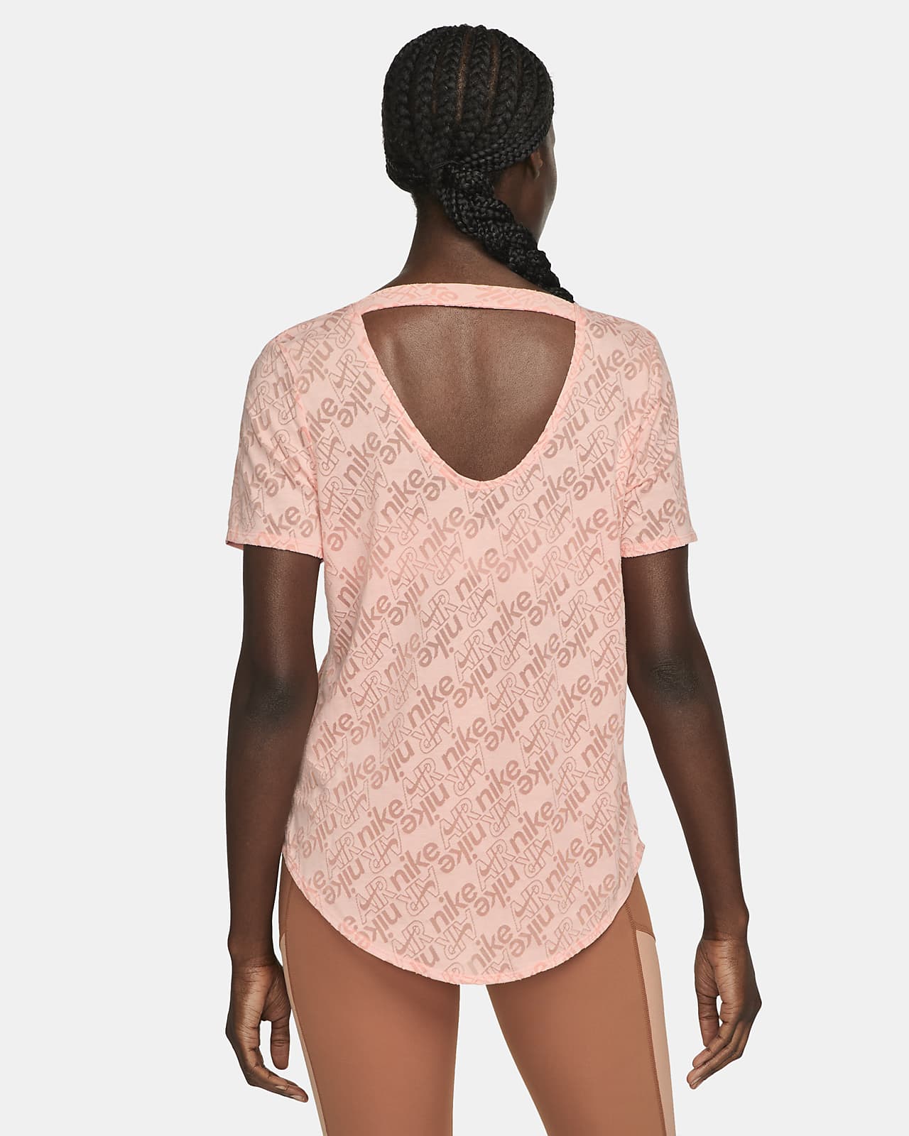 Nike Air Dri-FIT Women's Short-Sleeve Running Top. Nike BG