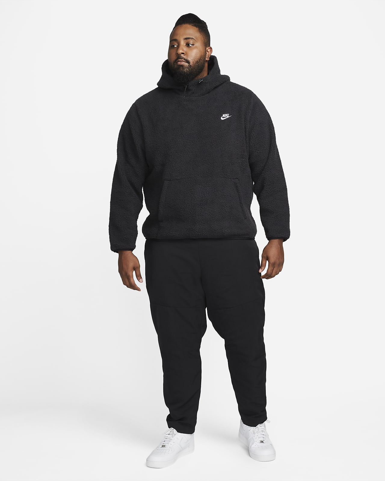 Felpa pullover in fleece high-pile Nike Sportswear Sport Essentials+ -  Uomo. Nike IT