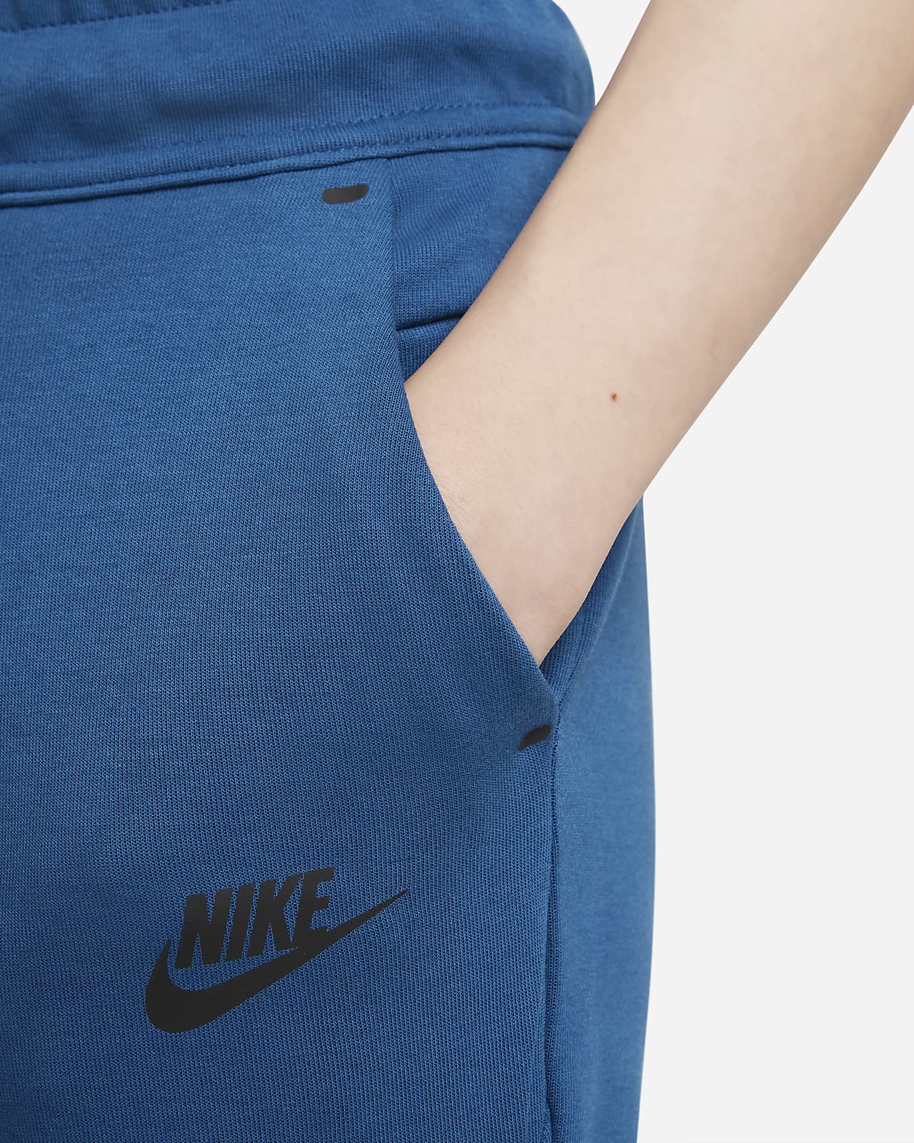 Pantalón largo Nike Atlético Madrid Tech Fleece Authentic Pant azul  oscuro/rojo flúor - Tienda de fútbol