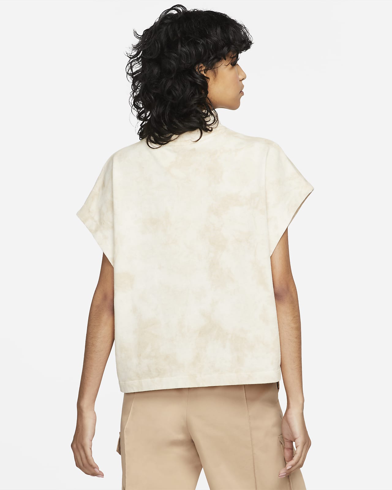 Playera lavada de tejido de punto para mujer Nike Sportswear. Nike.com