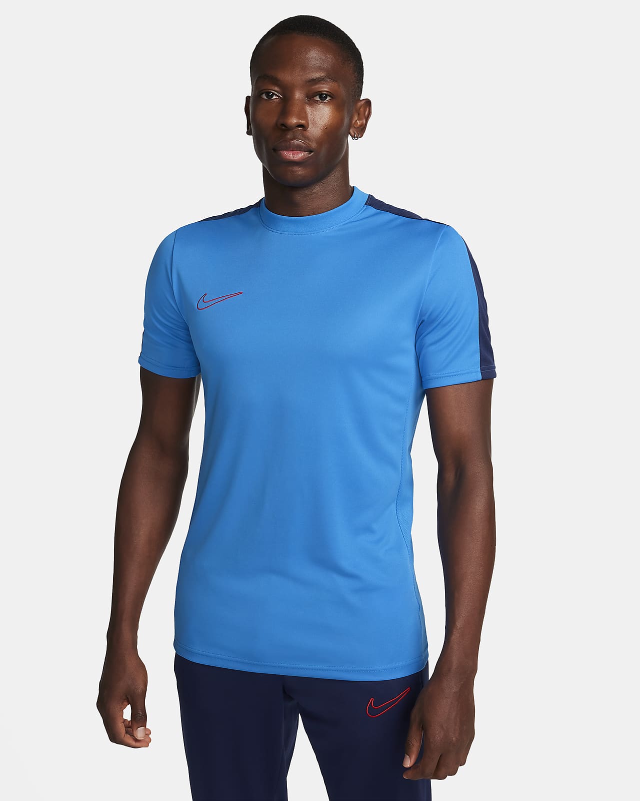 Męska koszulka piłkarska z krótkim rękawem Dri-FIT Nike Academy