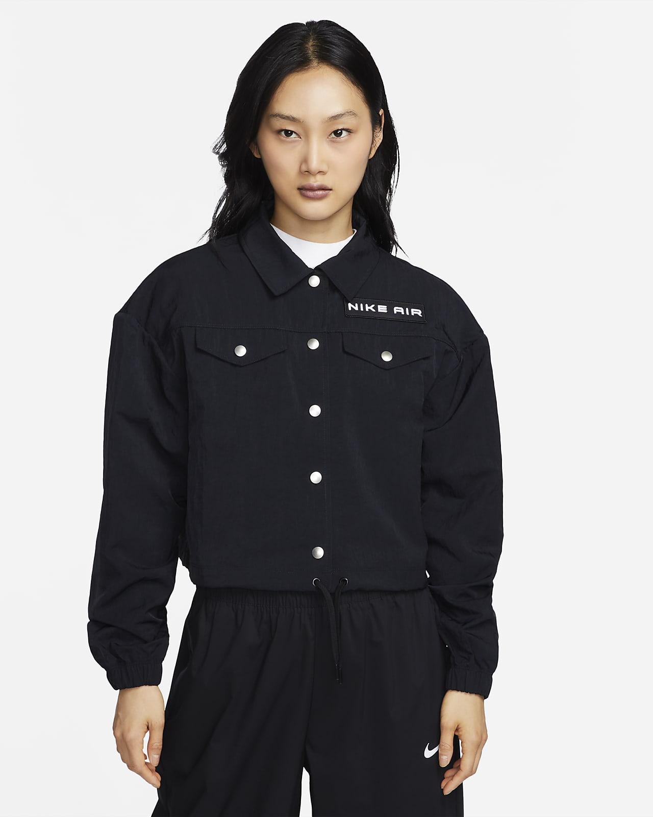 Nike Air Women's Modest Cropped Woven Jacket