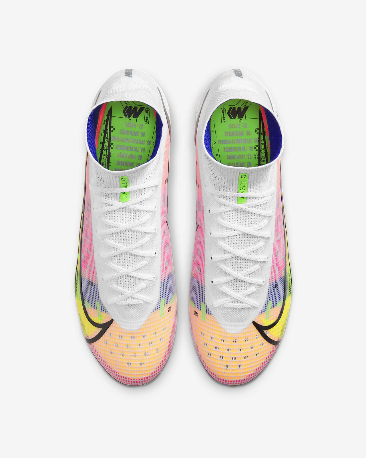nike mercurial superfly all white
