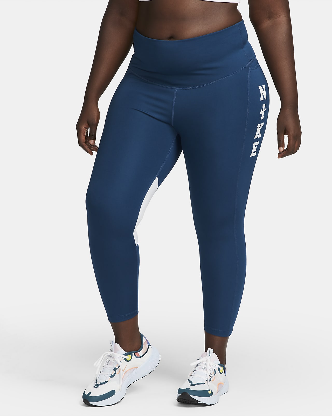 Nike Epic Fast Women's Mid-Rise Running Leggings (Plus Size)