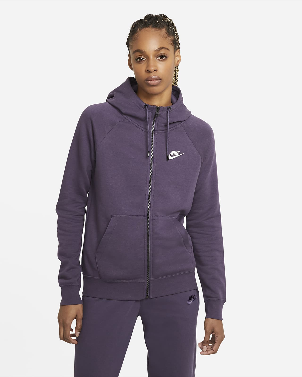 dark purple nike hoodie