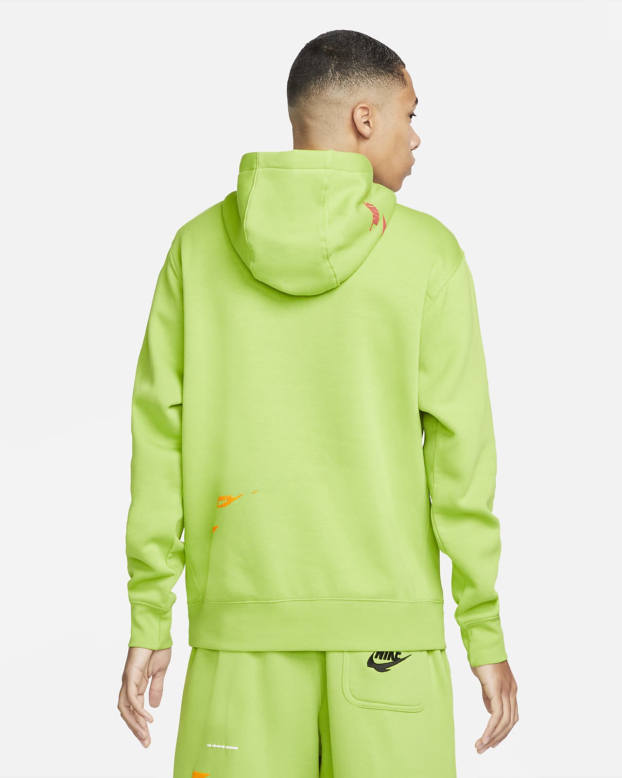 Fleece Pullover Hoodie. Nike LU