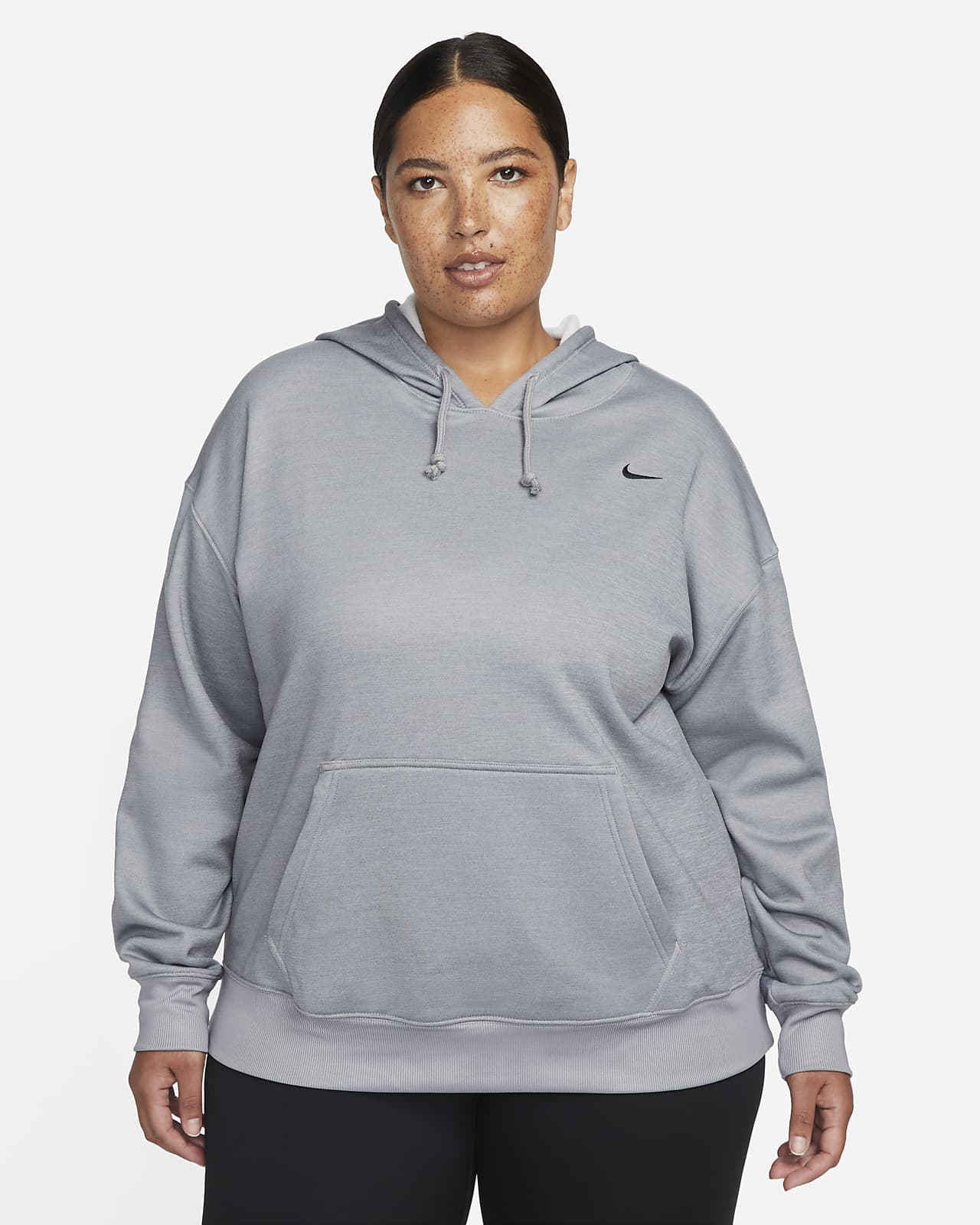 Nike Therma-FIT All Time Women's Training Hoodie (Plus Size). Nike