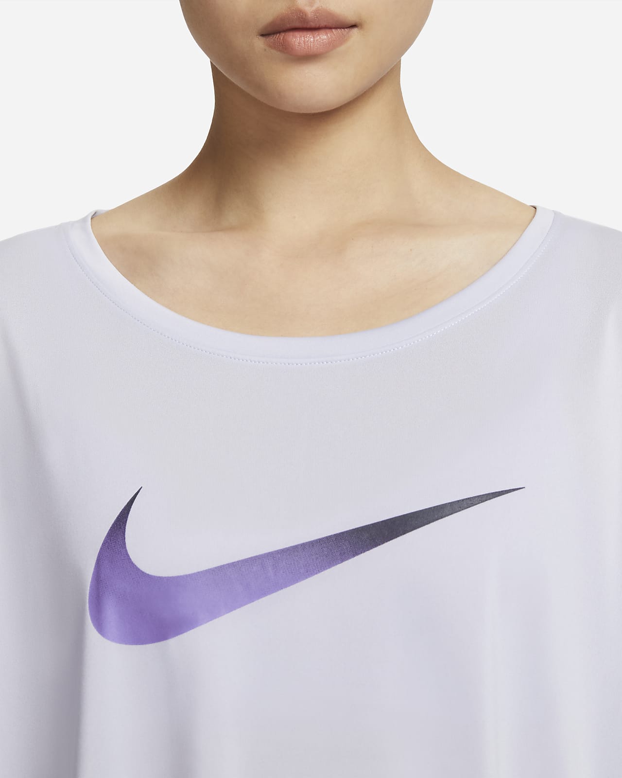 Nike Dri-FIT One Women's Short-Sleeve Running Top (Plus Size)
