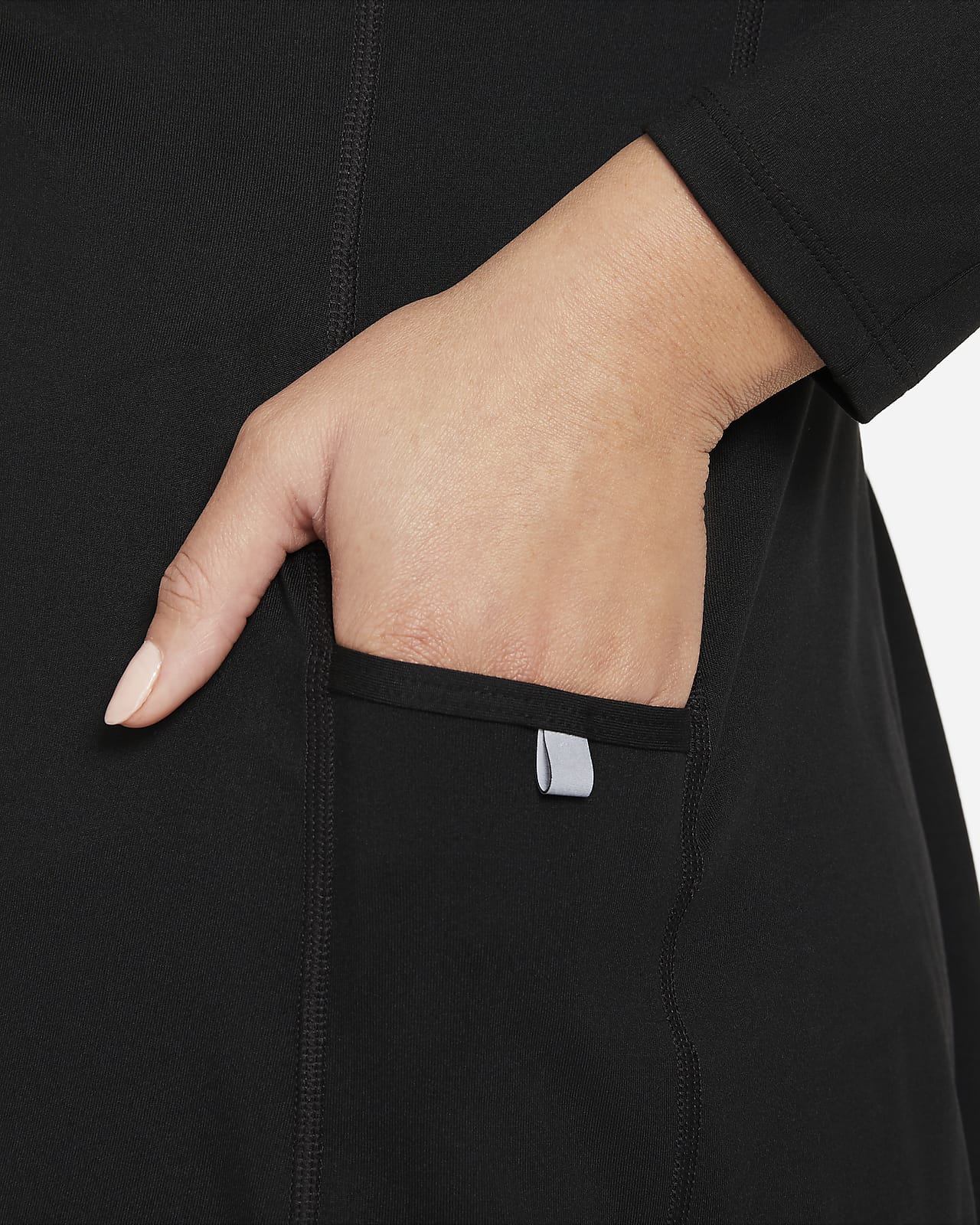 nike running top with pocket