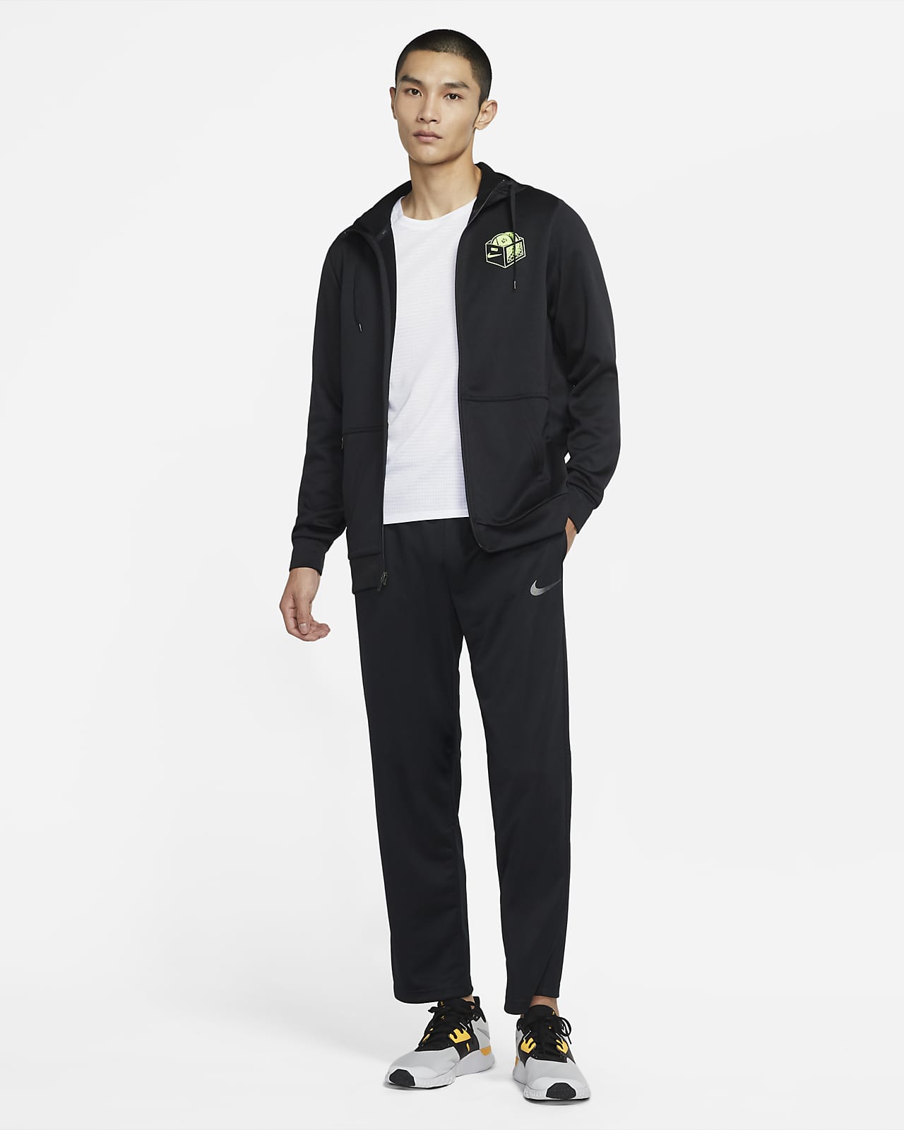 nike therma full zip training hoodie