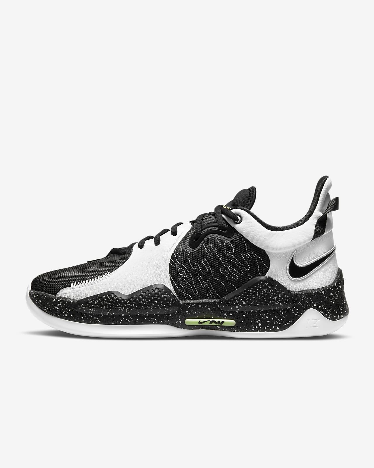 Black white nike basketball shoes Clearance
