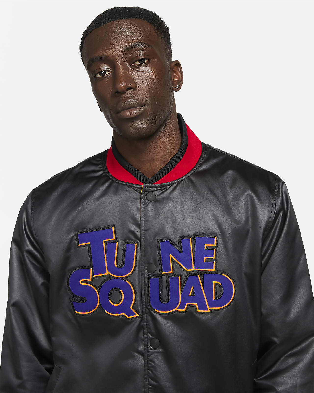 nike varsity jacket leather