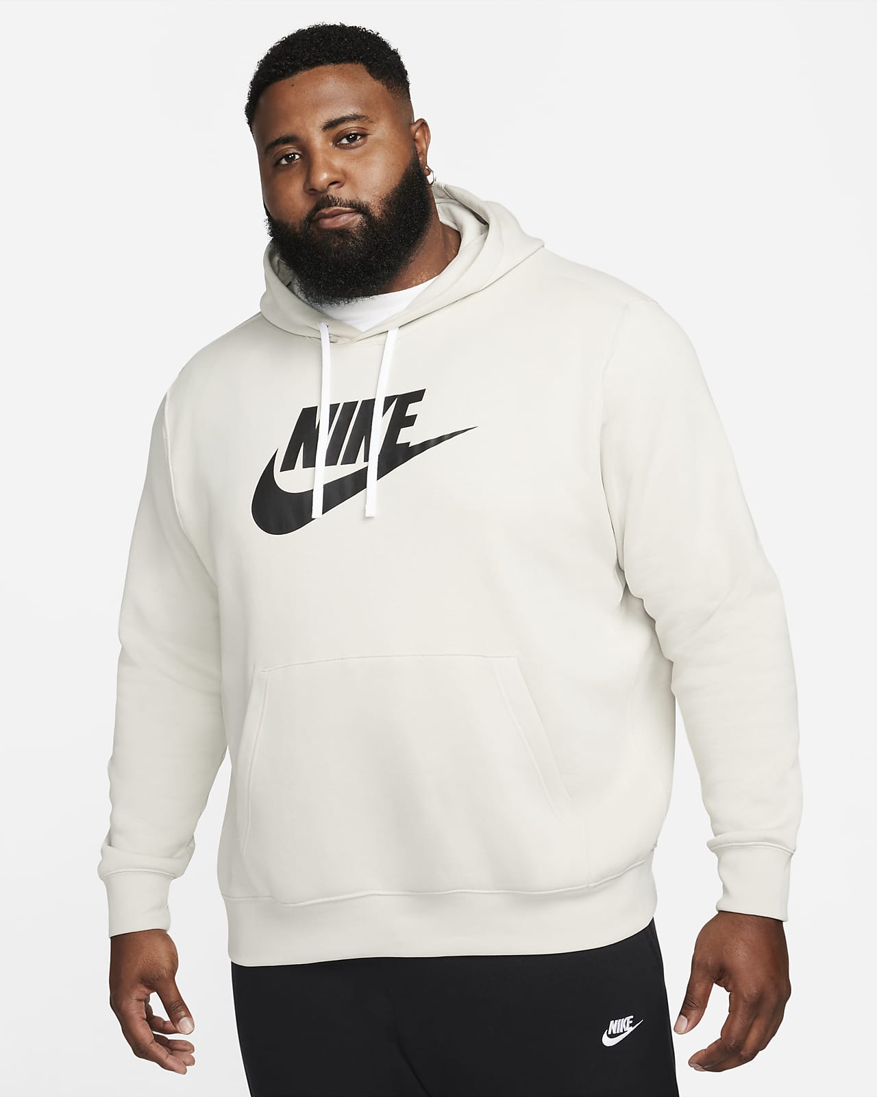 Nike Sportswear Club Fleece Men\'s Graphic Pullover Hoodie.
