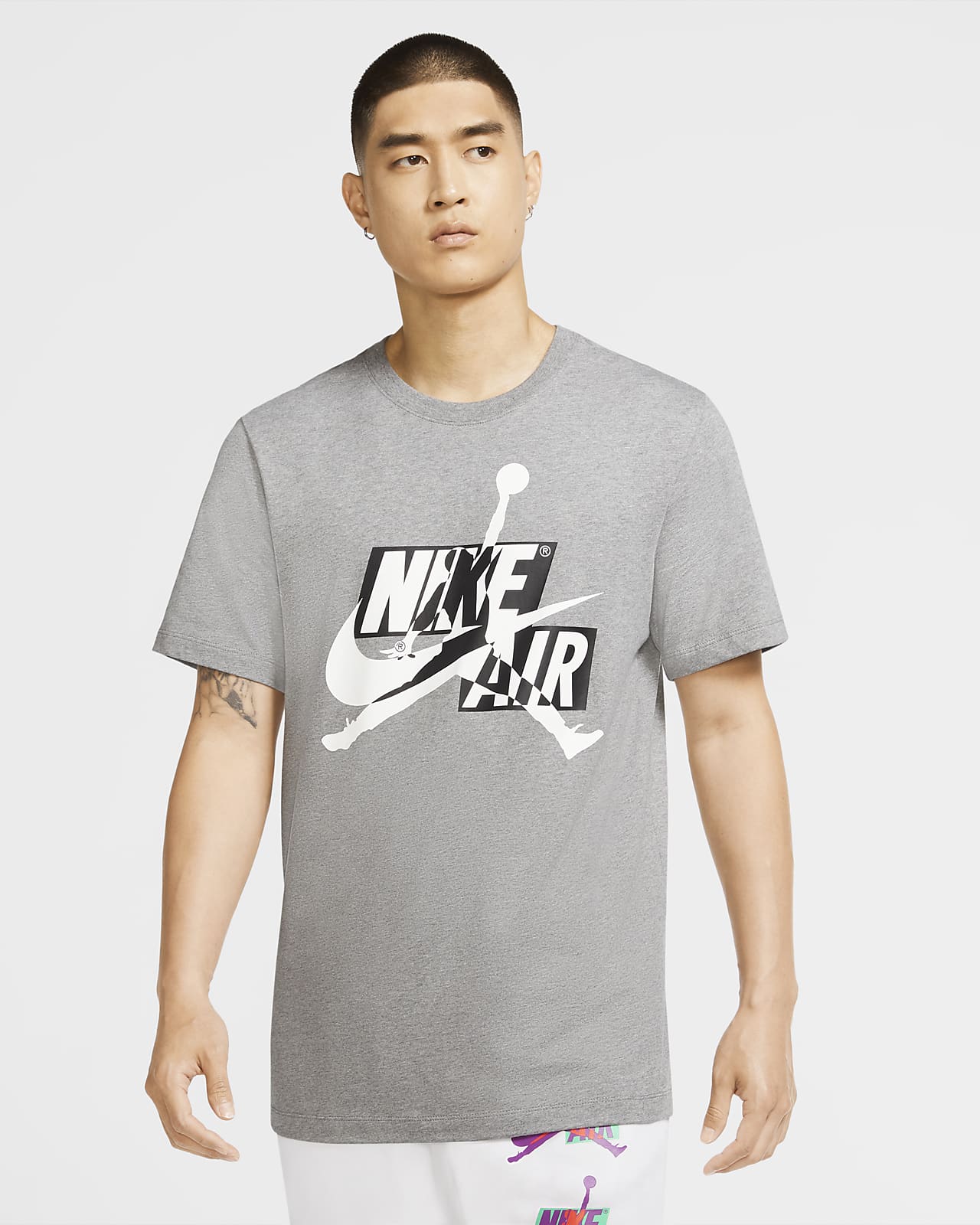 Kortärmad tröja Jordan Jumpman Classics HBR med rund hals Kortärmad tröja Jordan Jumpman Classics HBR med rund hals