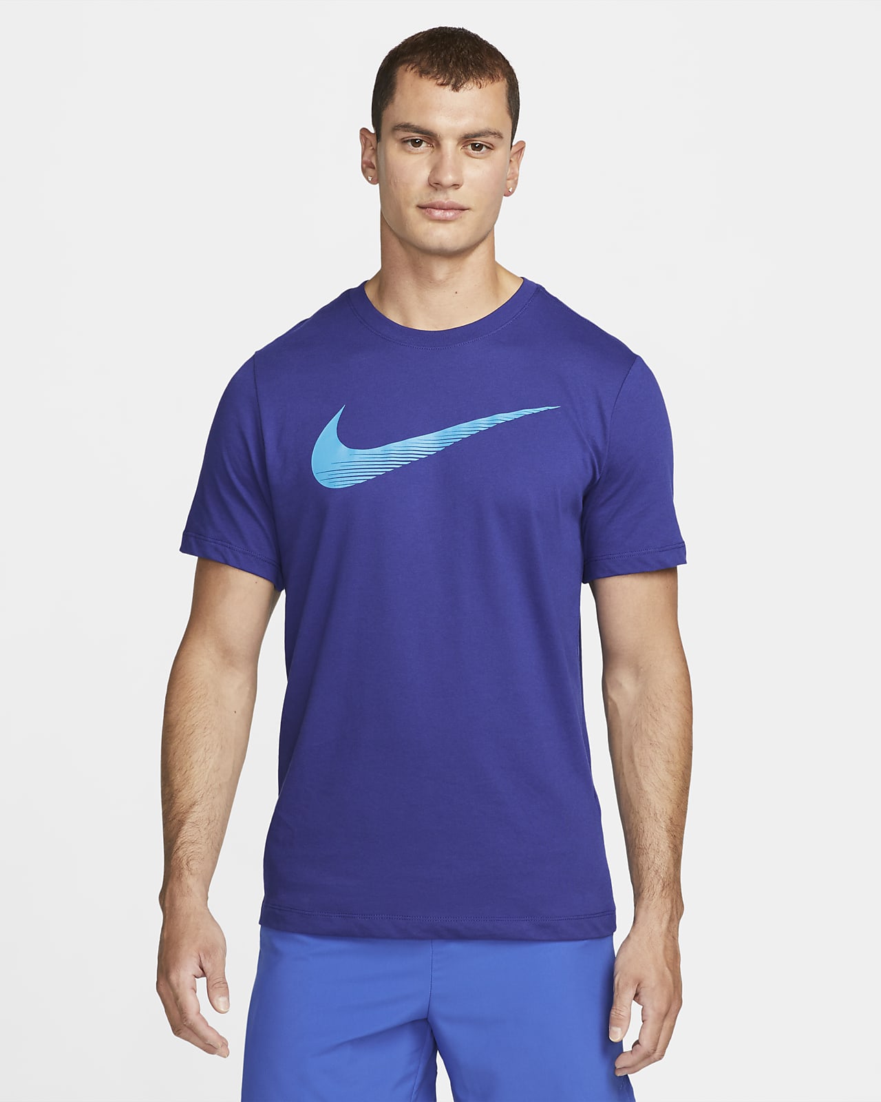 Nike Dri-Fit Men'S Swoosh Training T-Shirt. Nike.Com