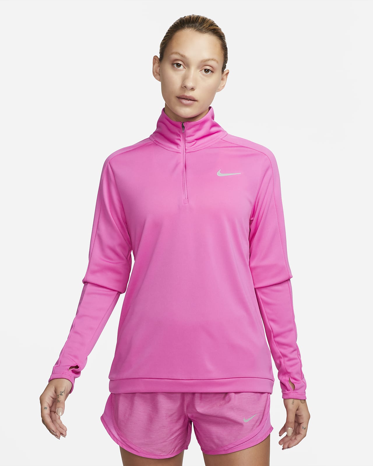 Nike Dri-FIT Pacer Women's 1/4-Zip Sweatshirt. Nike ZA