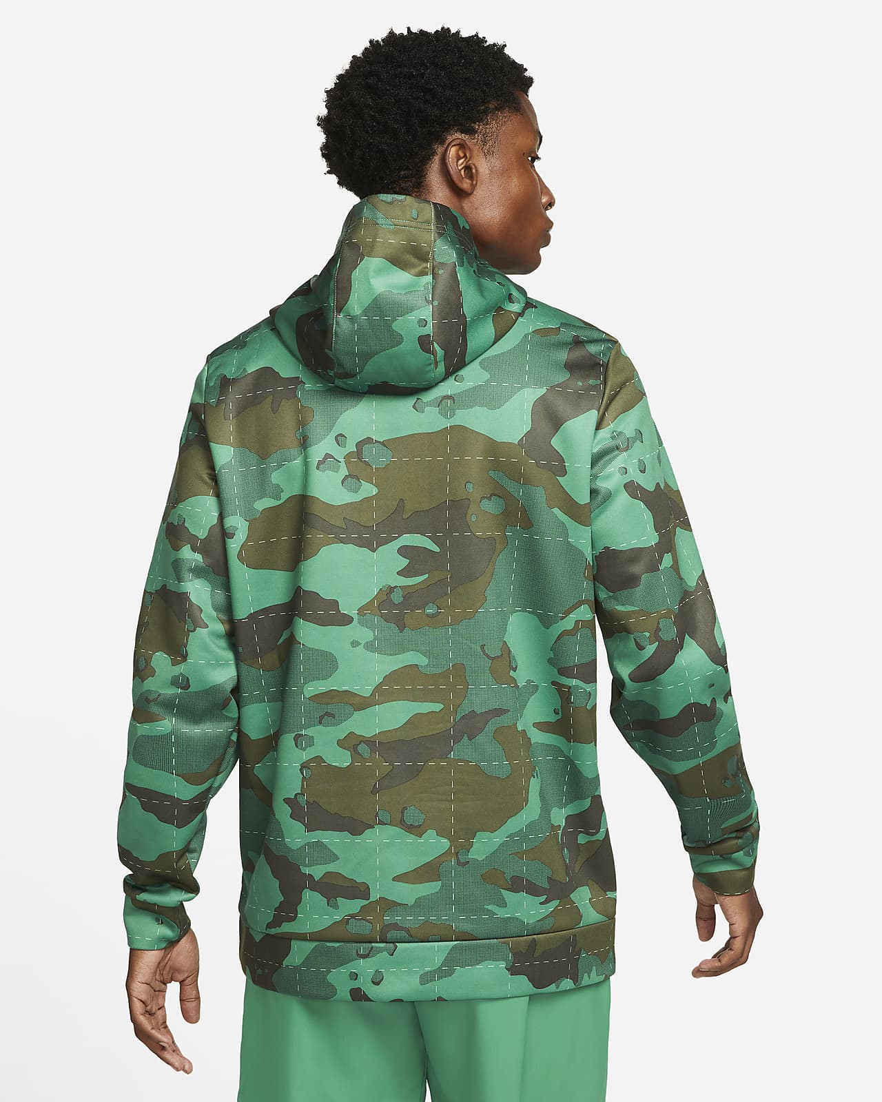 nike camo training hoodie