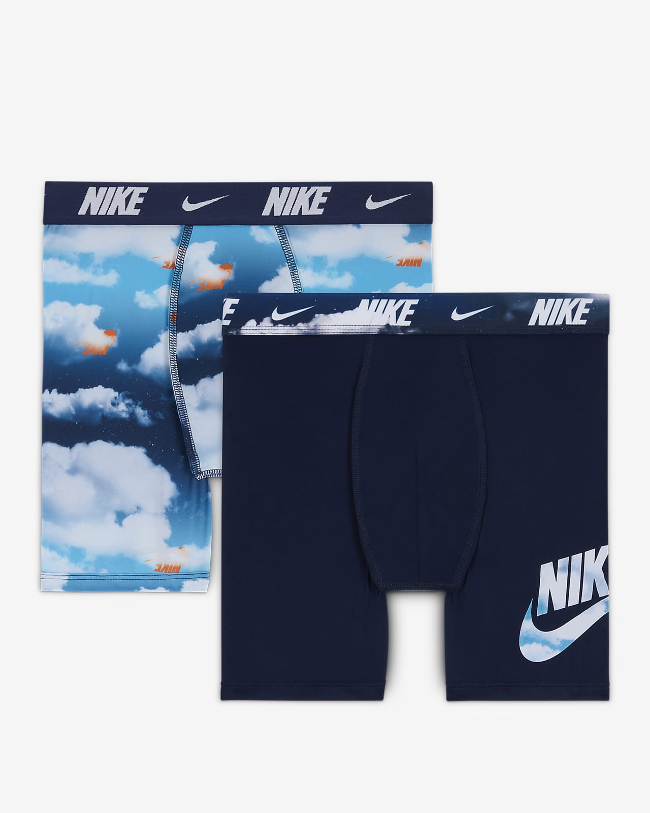 Nike Big Kids' Dri-FIT Printed Boxer Briefs (2-Pack)