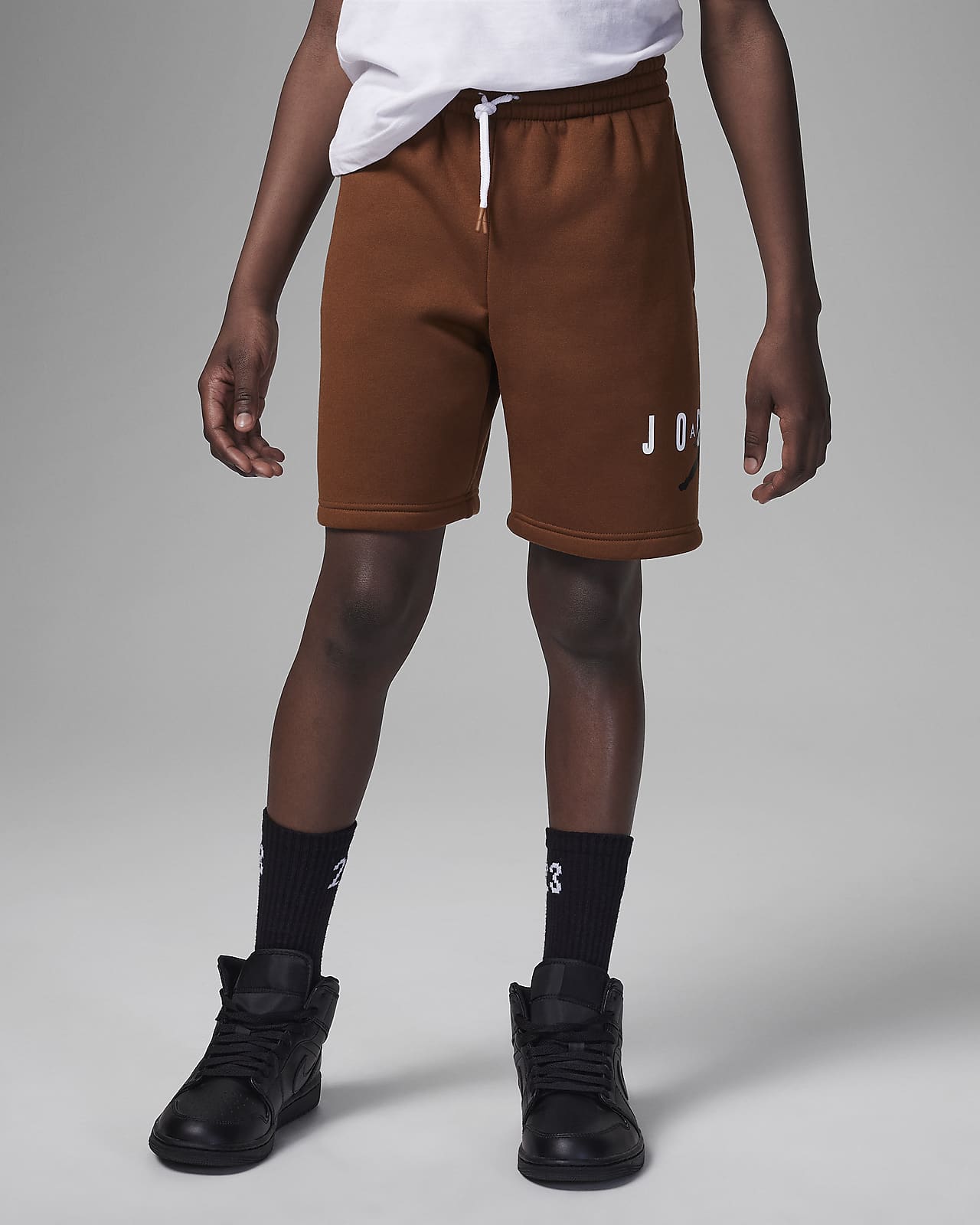 Gewoon Allergisch weekend Jordan Big Kids' Sustainable Fleece Shorts. Nike.com