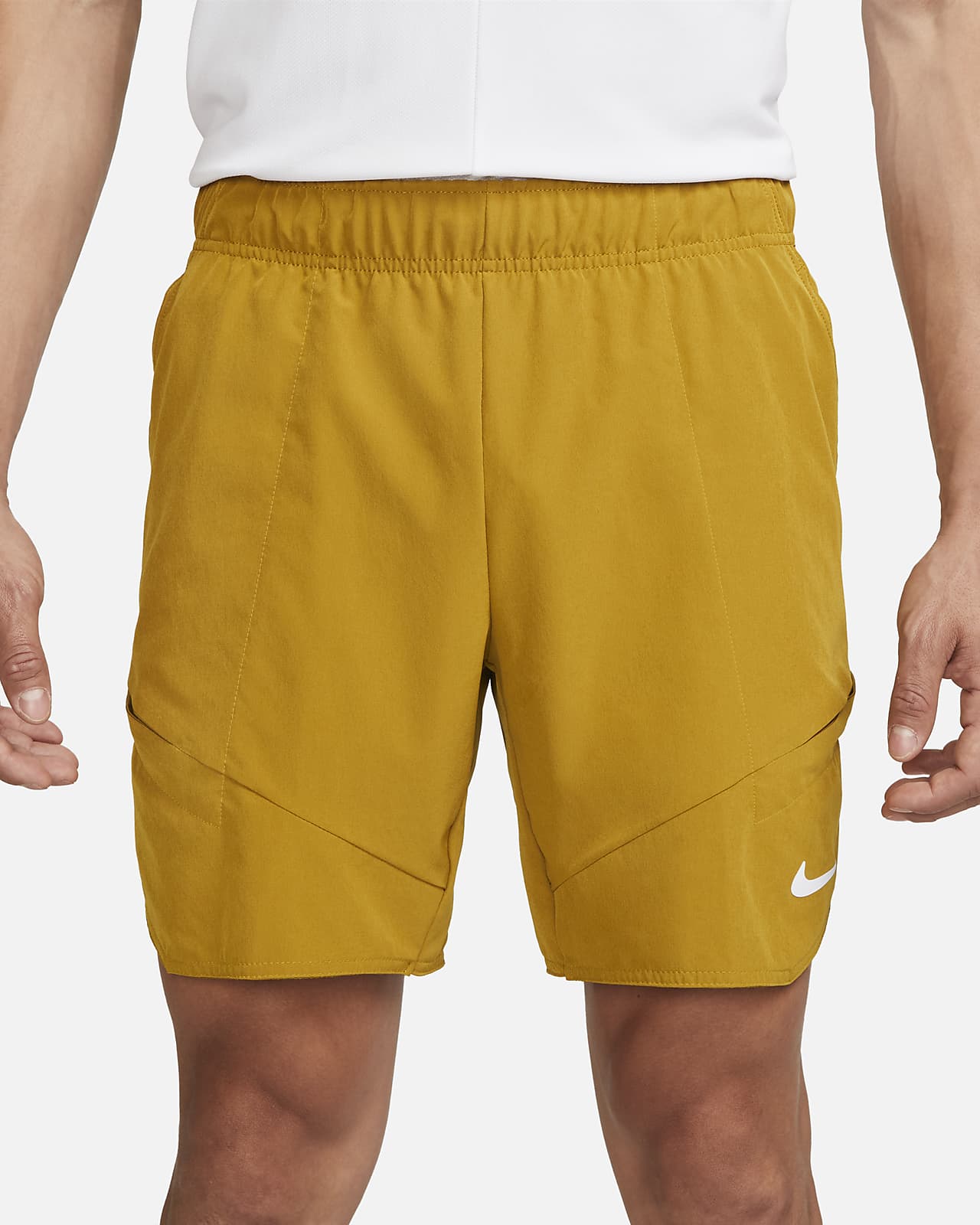 Nike Men's Court Flex Ace 7 Tennis Shorts In White, ModeSens