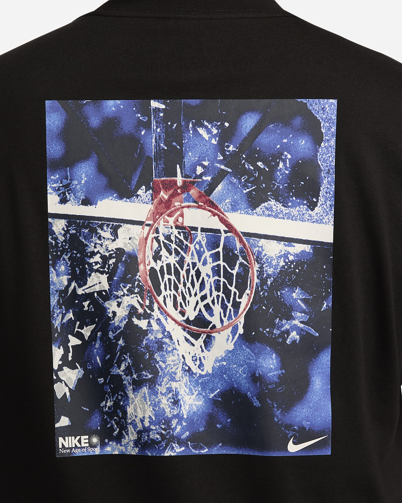 Nike Men's Max90 Basketball T-Shirt in Black, Size: XL | FJ2306-010