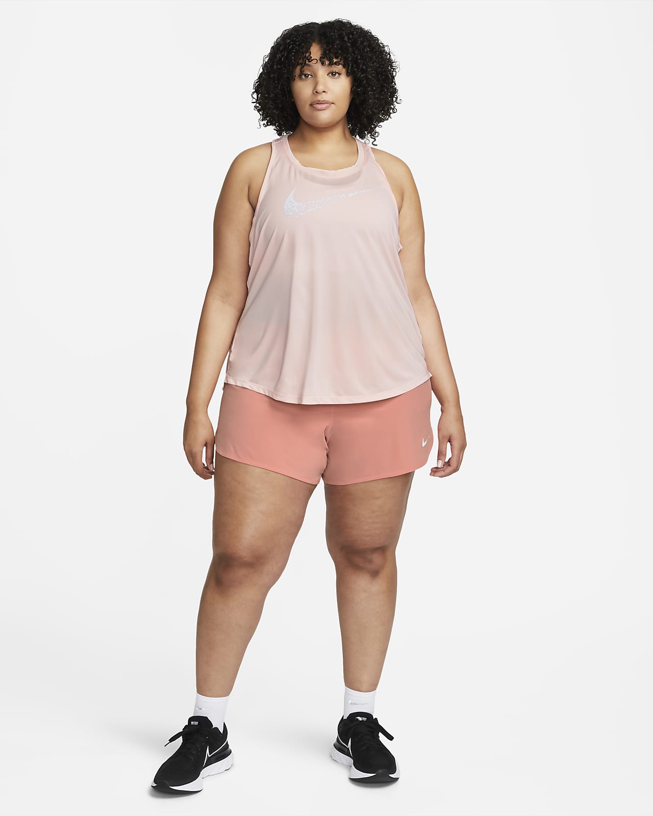 Nike Swoosh Run Women's Running Tank (Plus Size). Nike BE