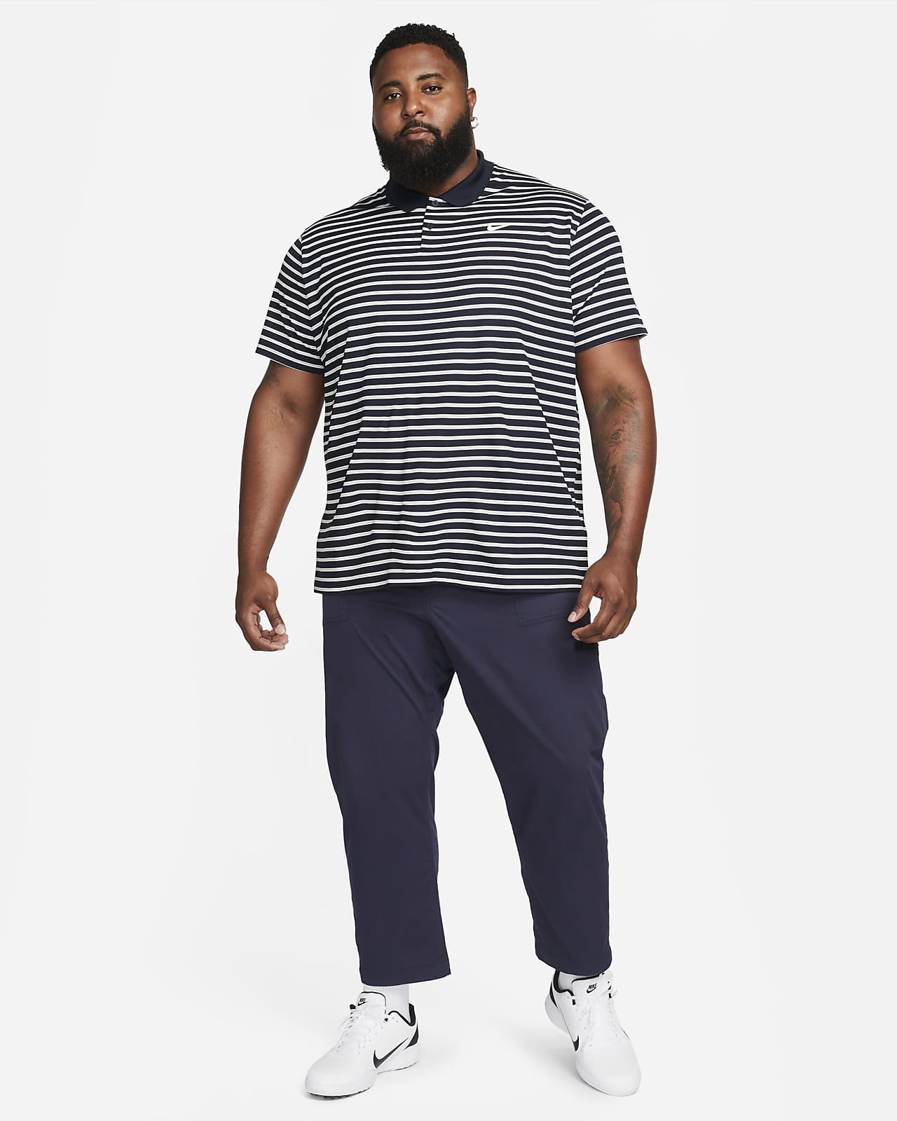 Nike dri fit victory sales stripe polo