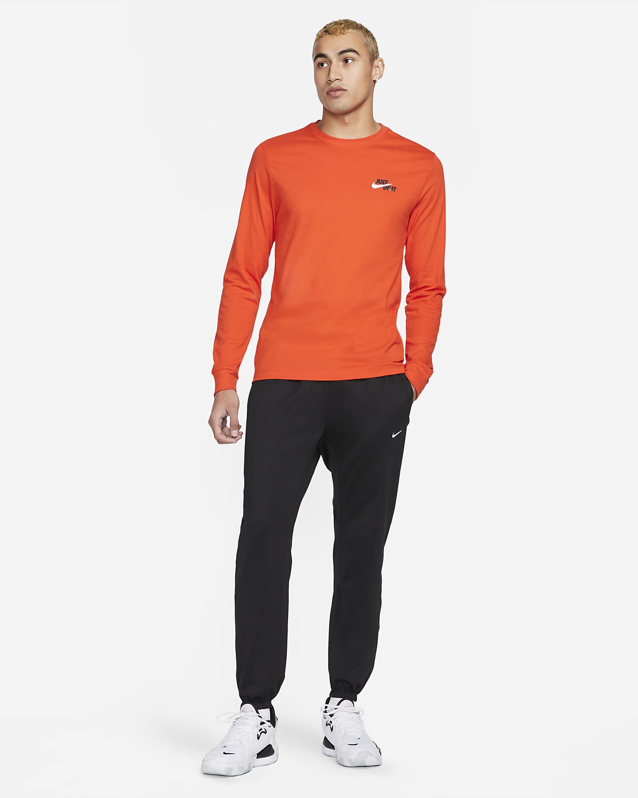 Nike 'Just Do It.' Men's Long-Sleeve T-Shirt. Nike HR