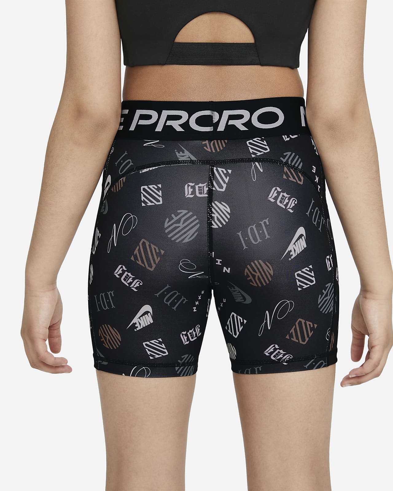 women's nike pro dri fit shorts