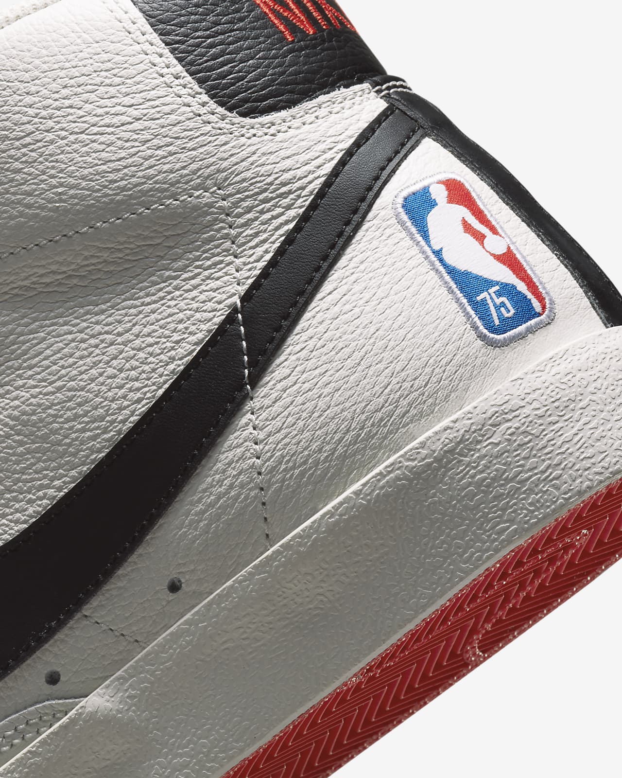 nike blazer mid rouge