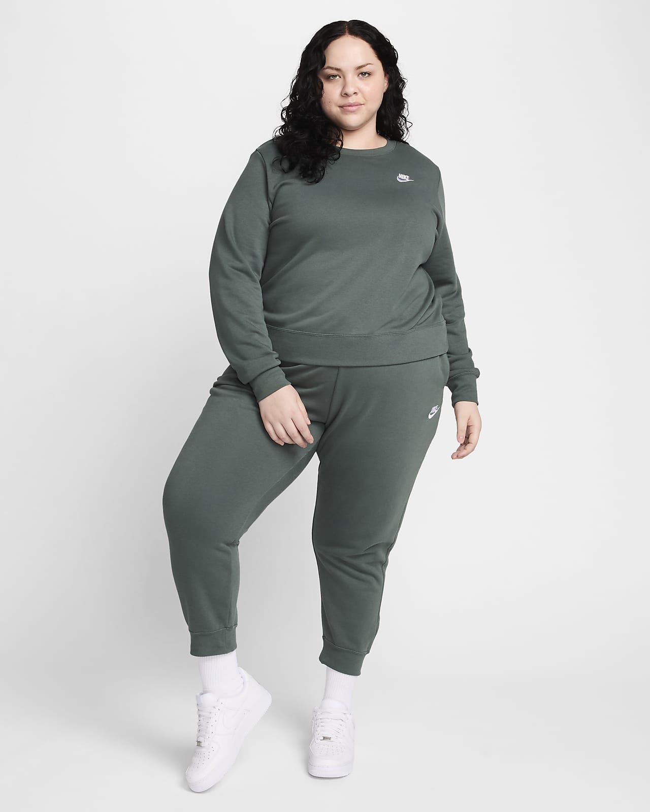 Nike Jordan Flight Fleece Women's Crewneck Sweatshirt (Plus Size). Nike.com