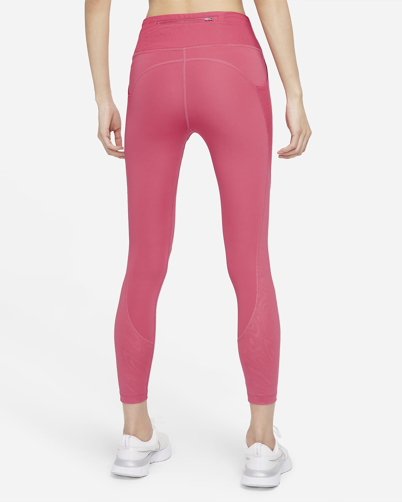 nike neon pink tights