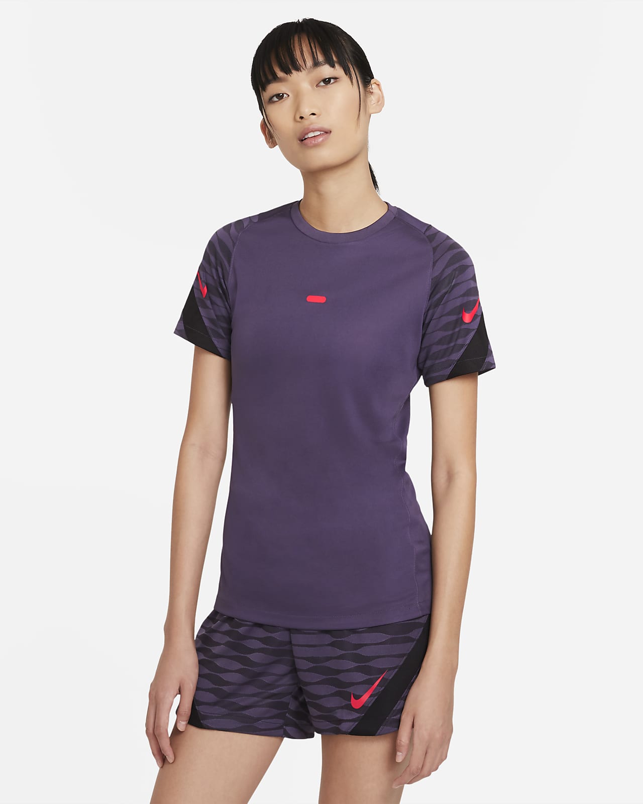 nike dri fit short sleeve shirt womens