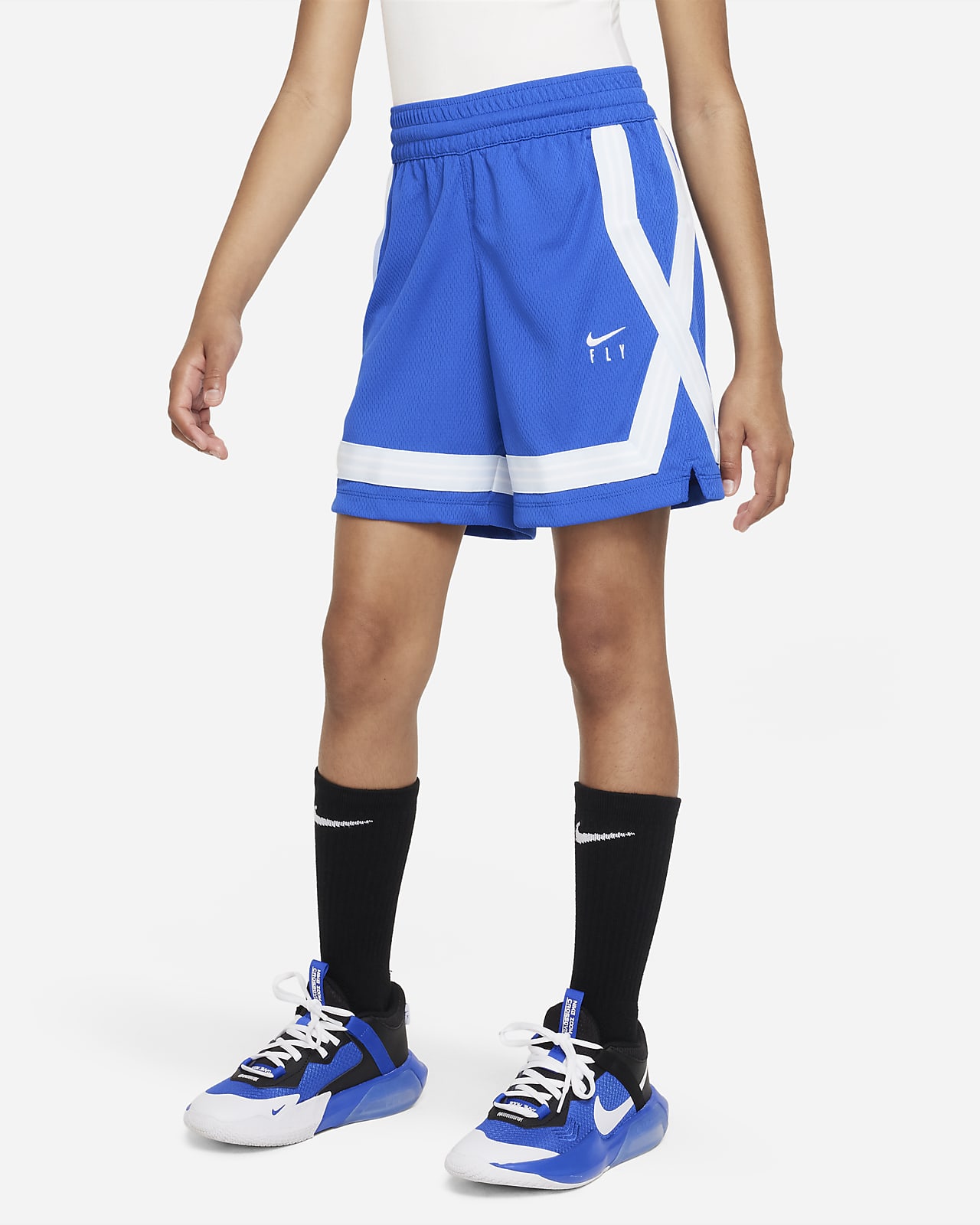 Nike Fly Crossover Big Kids' (Girls') Basketball Shorts.