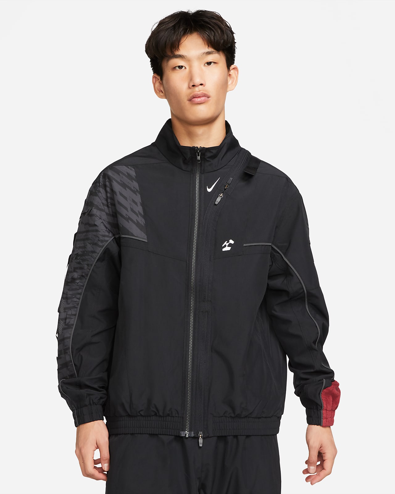 nike collar jacket