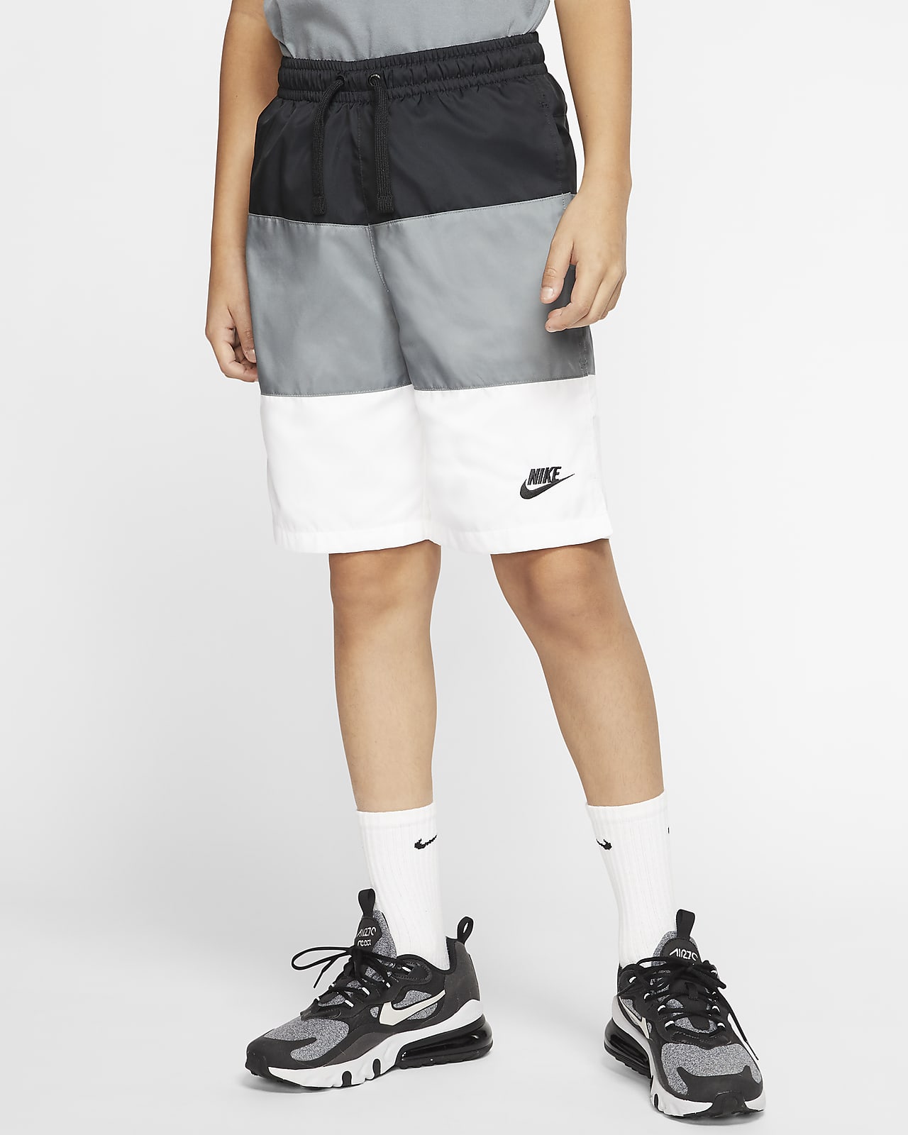 boys nike woven shorts