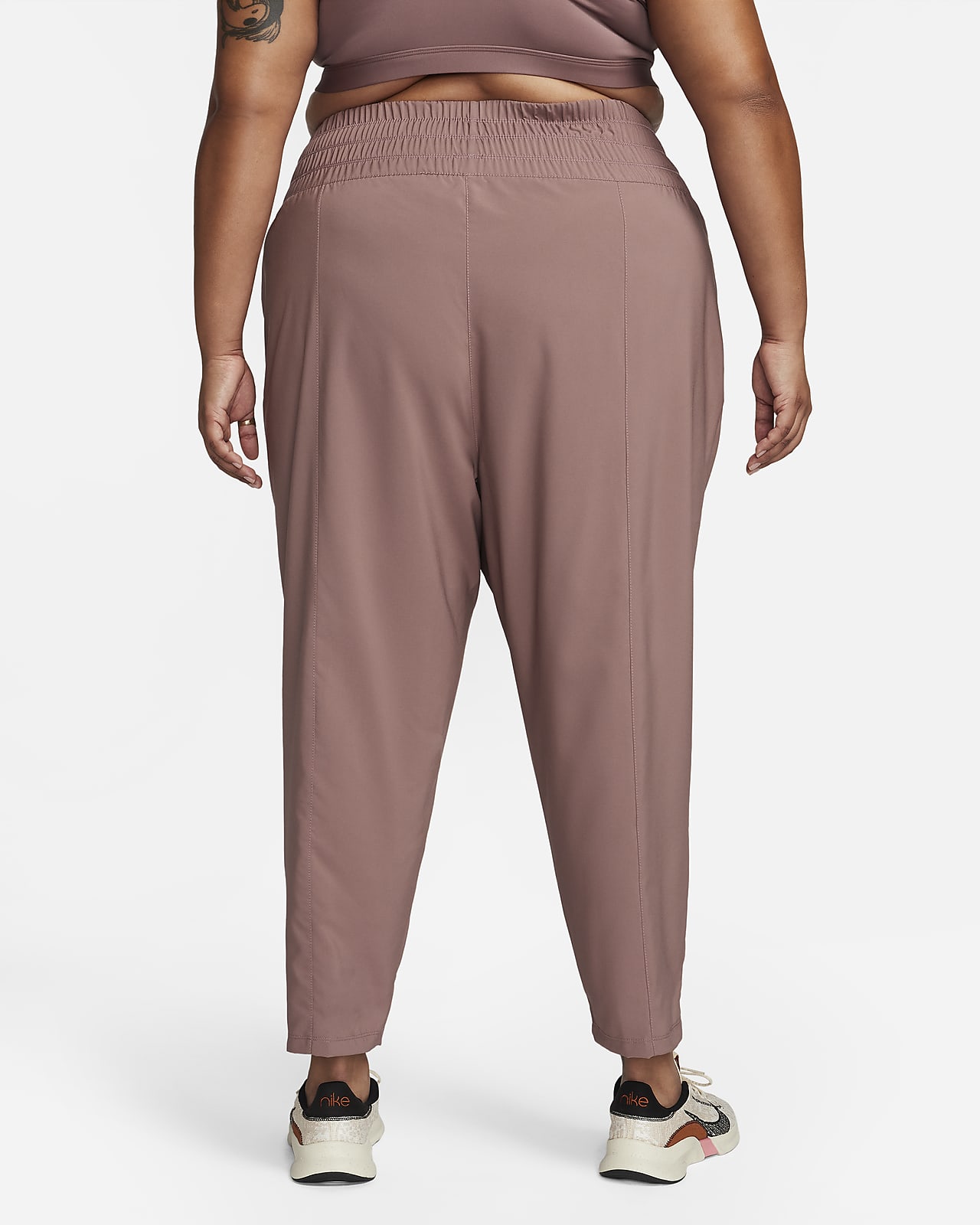 Nike Dri-FIT One Women's Ultra High-Waisted Trousers (Plus Size)