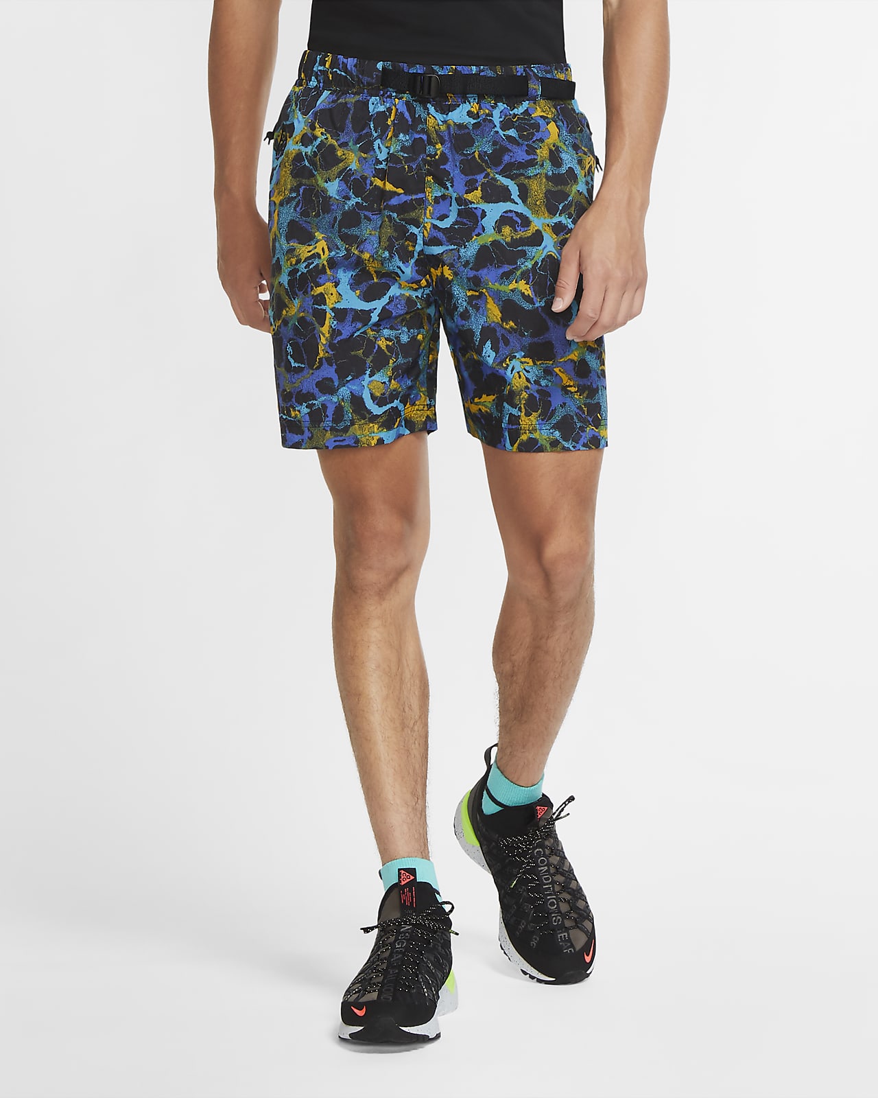 converse printed quick dry short