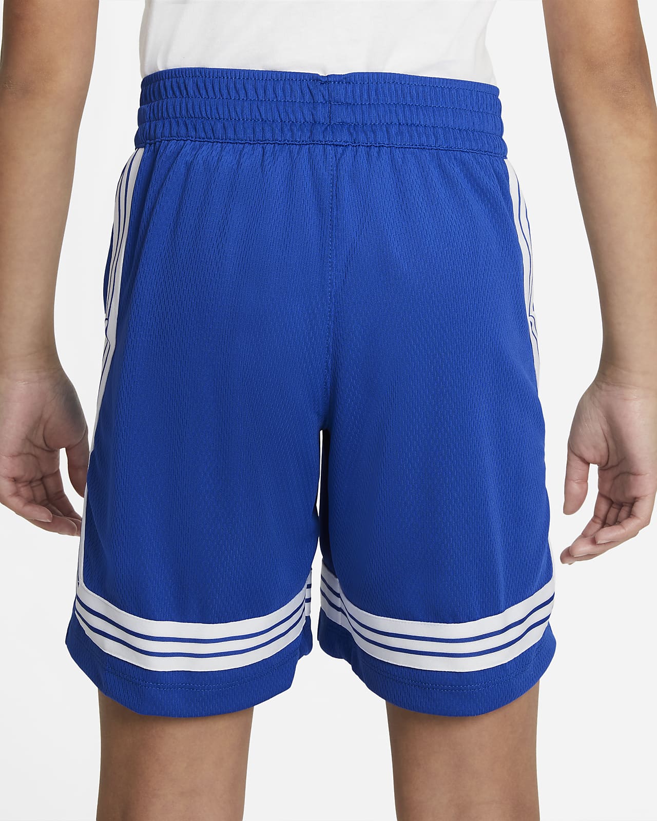 girls blue nike shorts