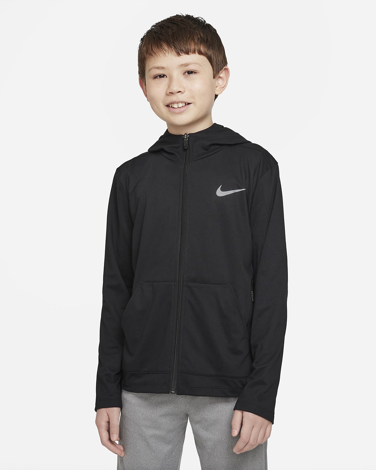 Woud Kruiden Sluit een verzekering af Nike Older Kids' (Boys') Full-Zip Training Hoodie. Nike LU