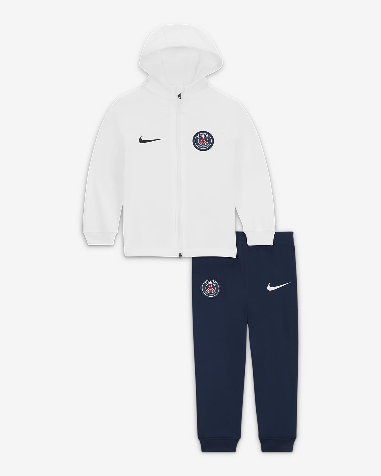 Paris Saint-Germain Strike Nike Dri-FIT Fußball-Trainingsanzug für Babys