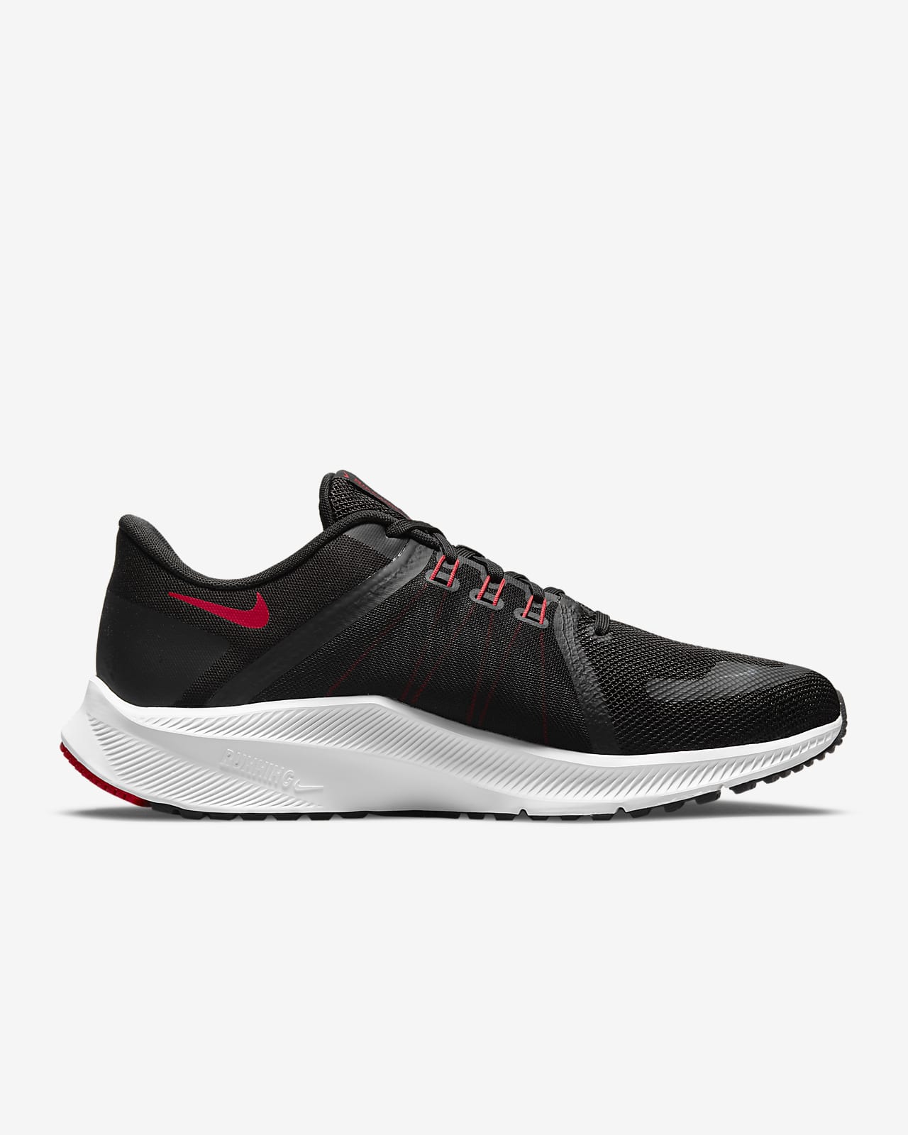 nike running quest black