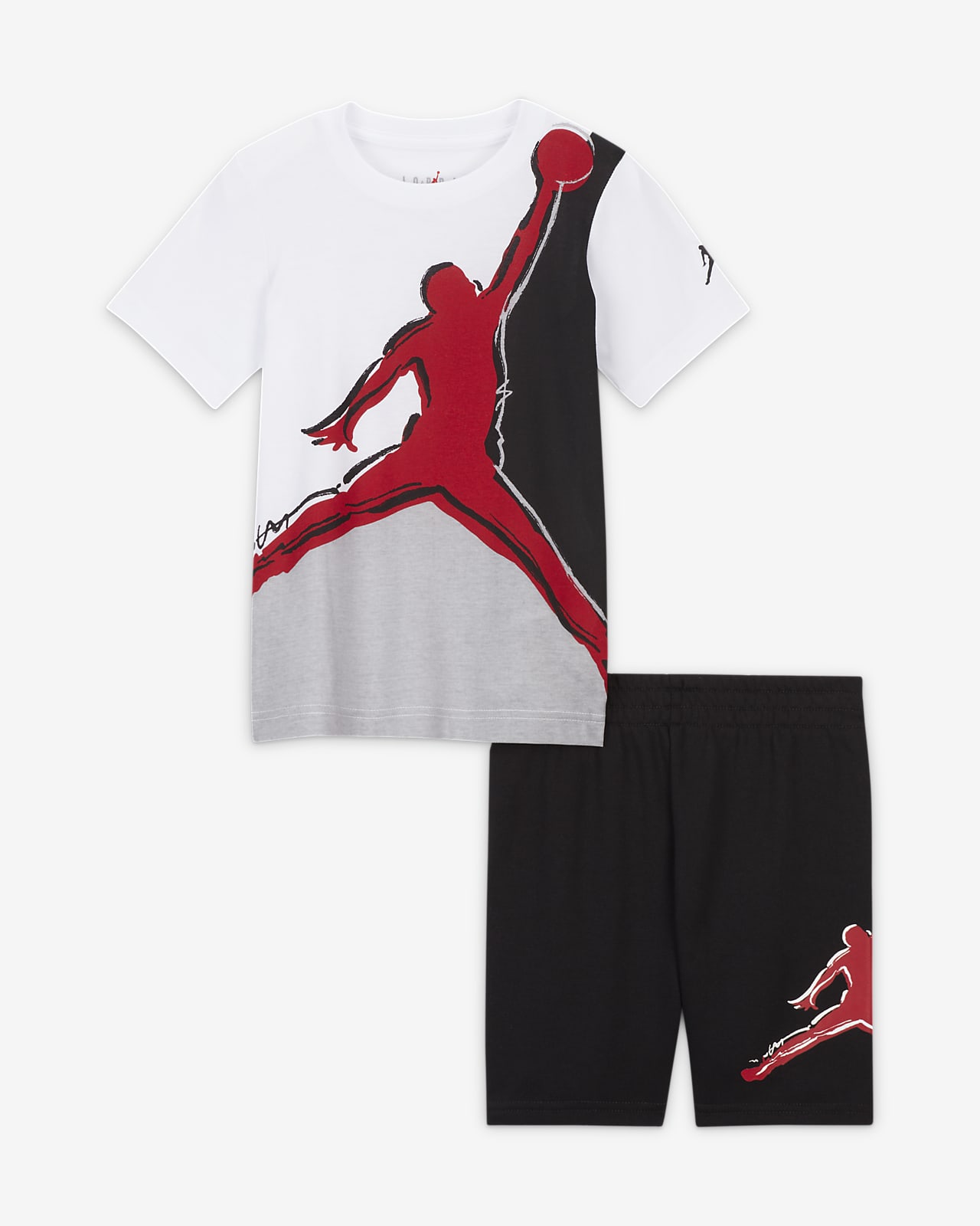 jordan t shirt and shorts set